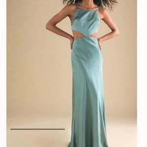 Free People sage maxi dress